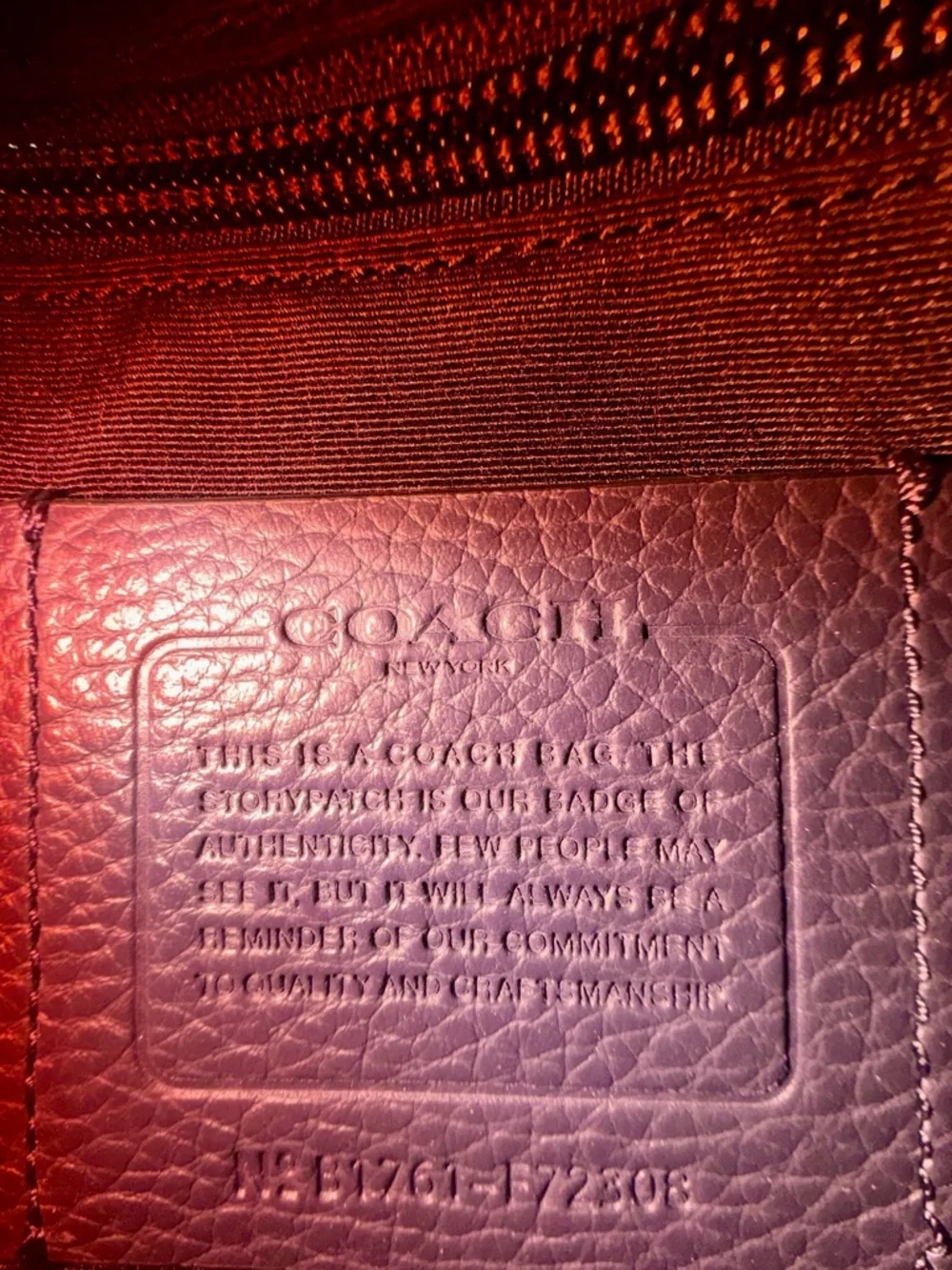 Coach Metropolitan Slim Brief – Navy and Black Pebbled Leather Laptop Bag NWOT